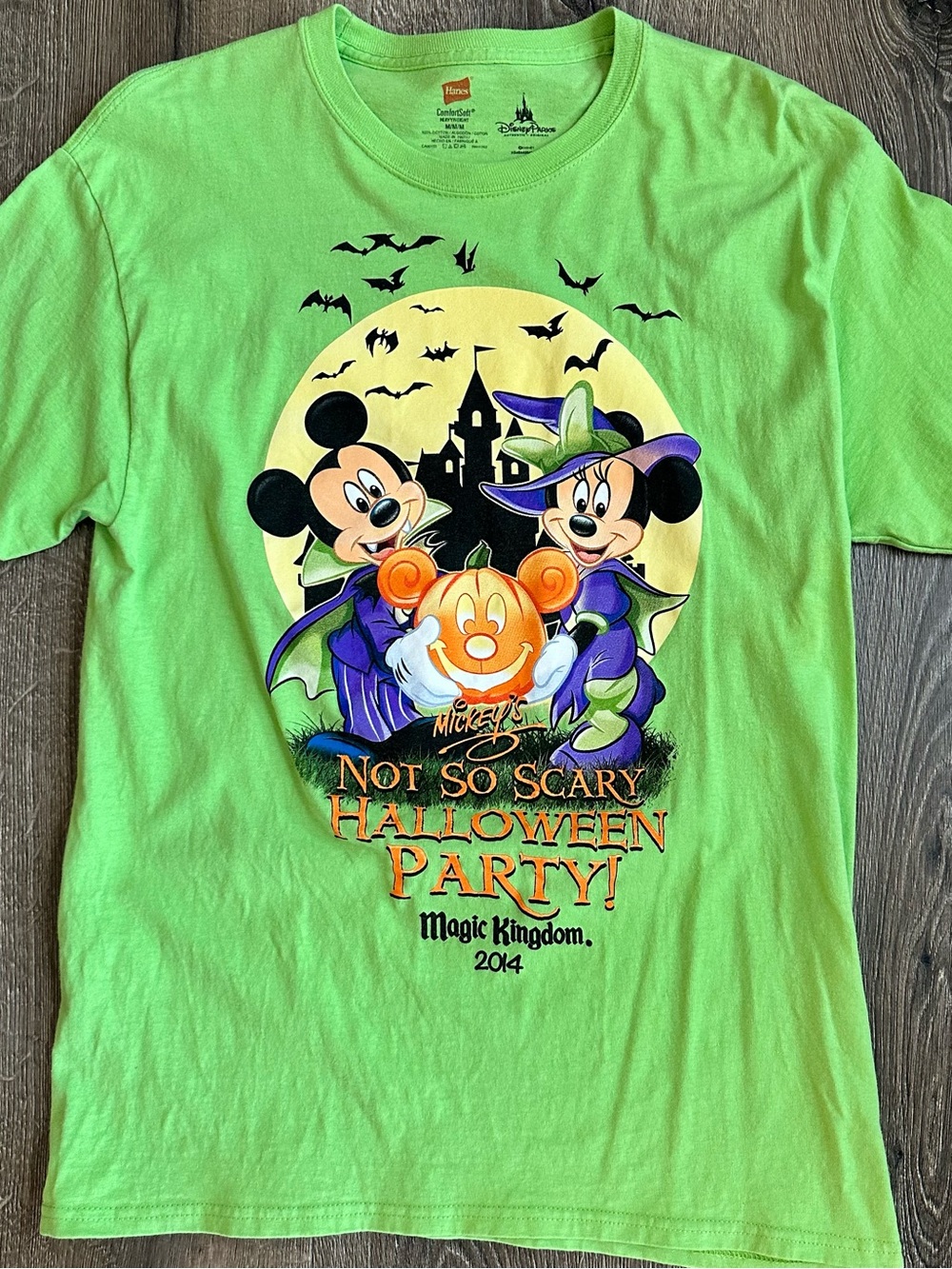 Disney Mickeys Not So Scary Halloween Party Tshirt Size Medium